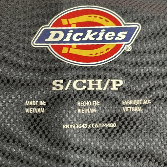 Dickies Dynamix Zip Front Bomber Scrub Jacket Gray S - Picture 11 of 16